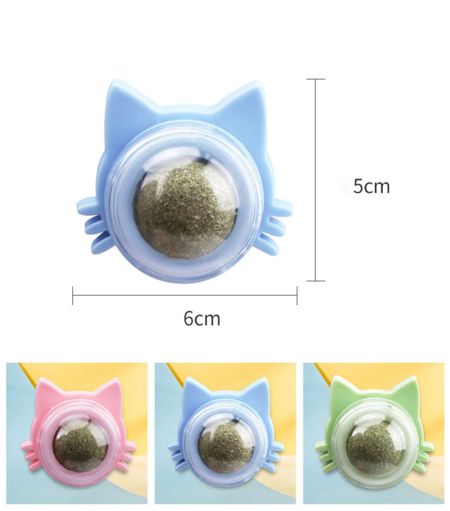 Bola interactiva de Catnip giratoria